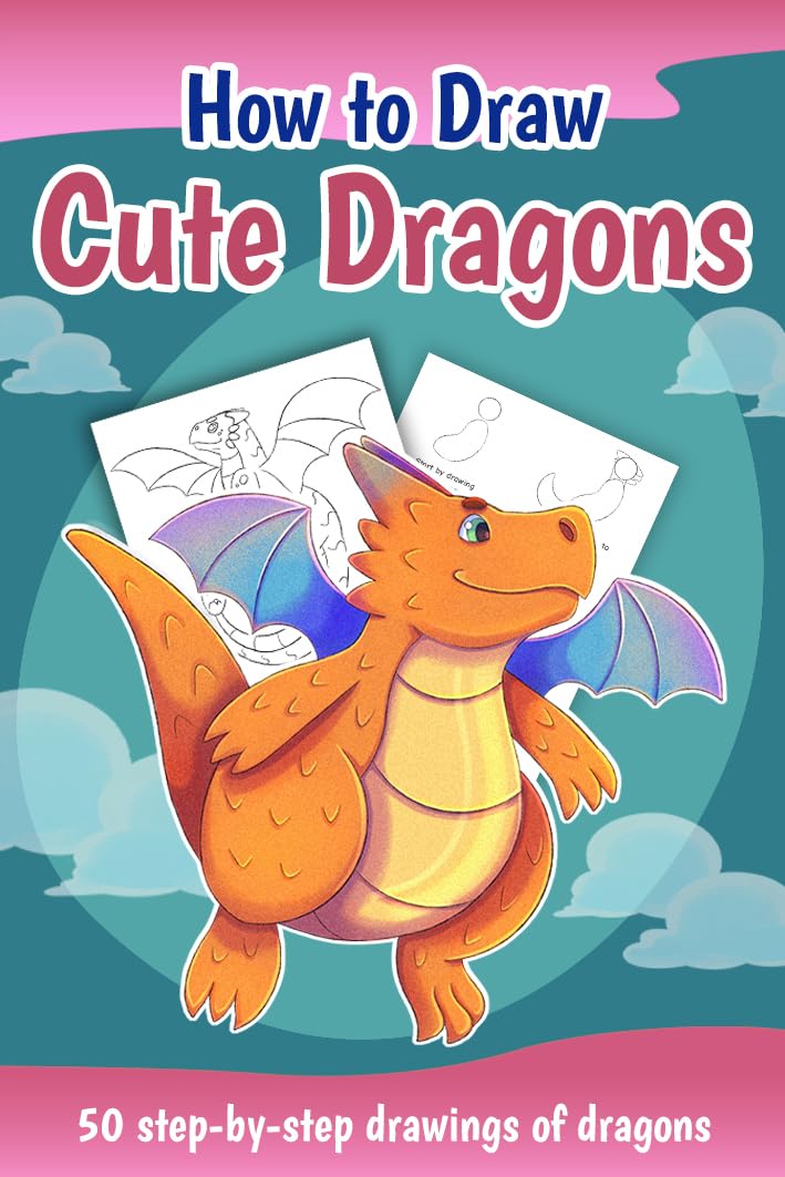 How to Draw Cute Dragons book cover